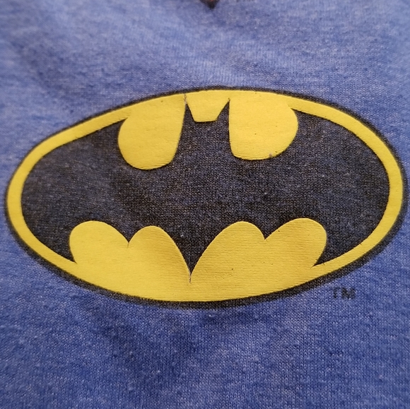 JUSTICE LEAGUE BOYS MEDIUM BLUE T-SHIRT - Picture 9 of 15